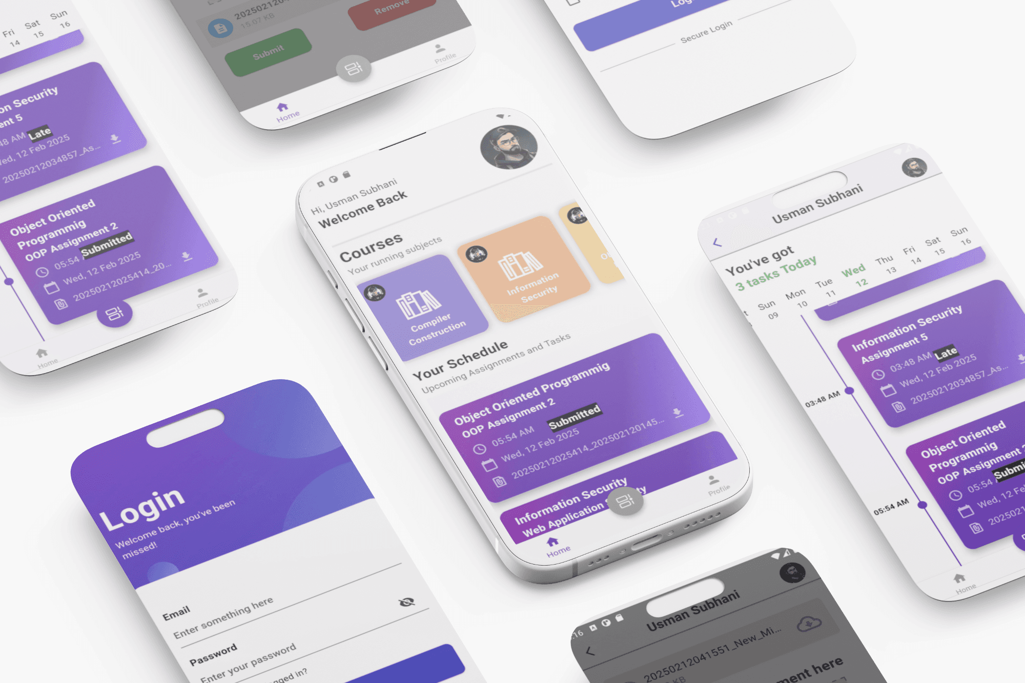 Plagiarism Detection System — screen 1