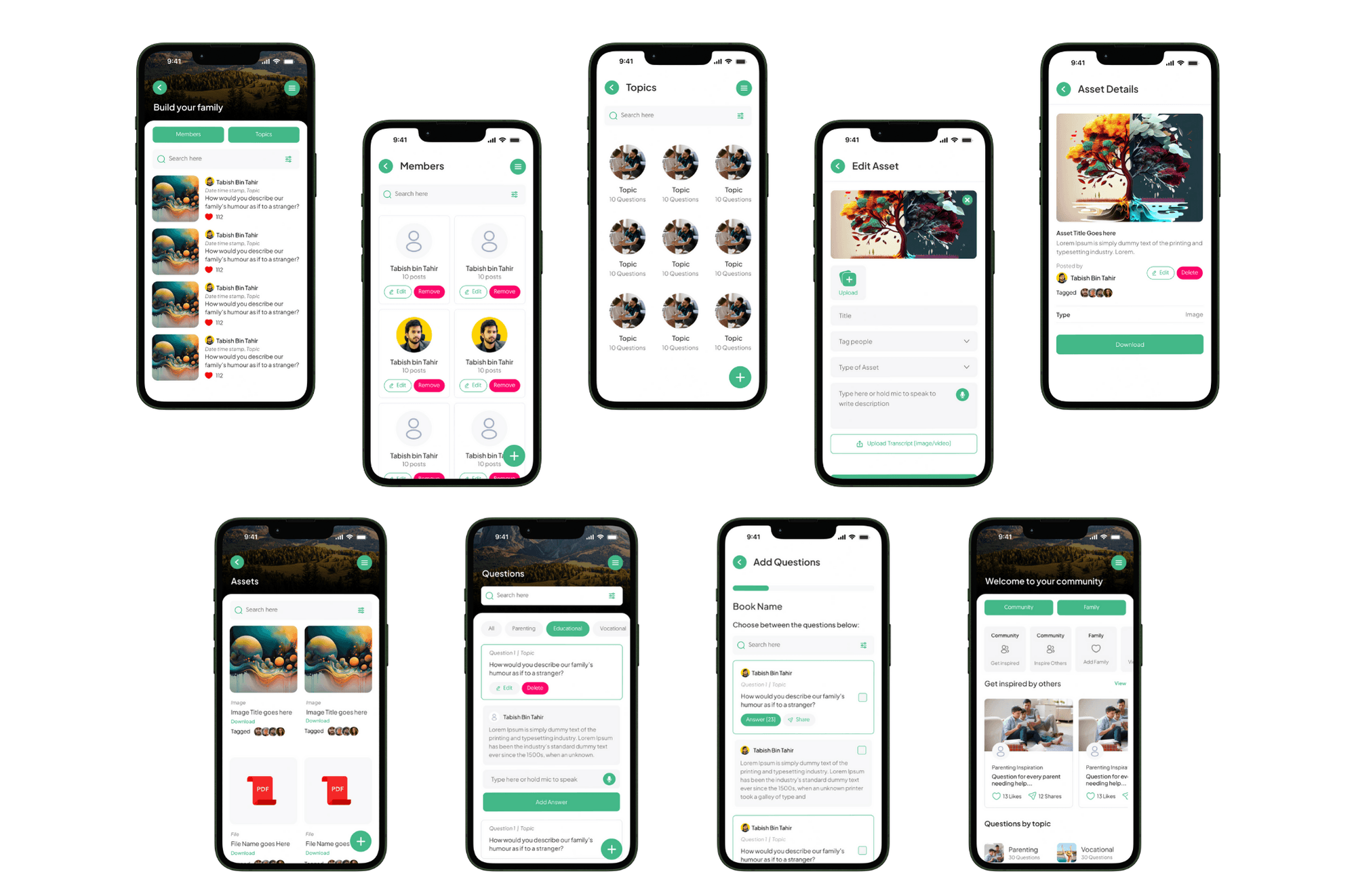 Book Generating App — screen 2