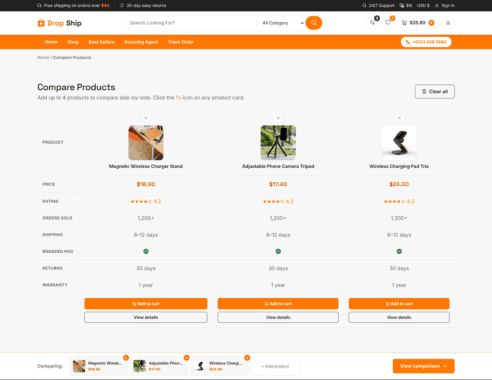 E-Commerce Store — screen 2
